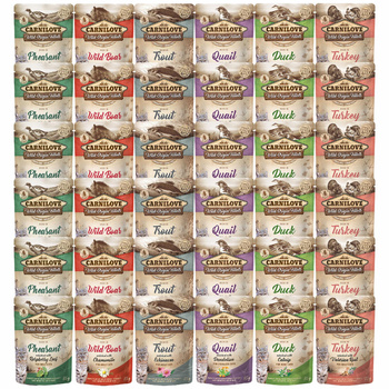 CARNILOVE CAT POUCH Mix smaków mokra karma dla kota 36 x 85g bezzbożowa