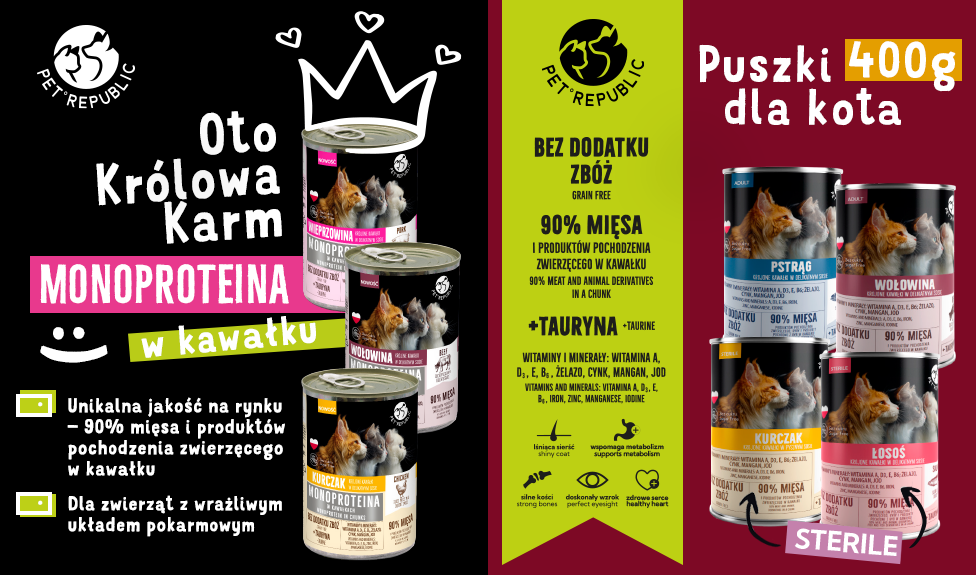 Pet Republic karma mokra dla kota 