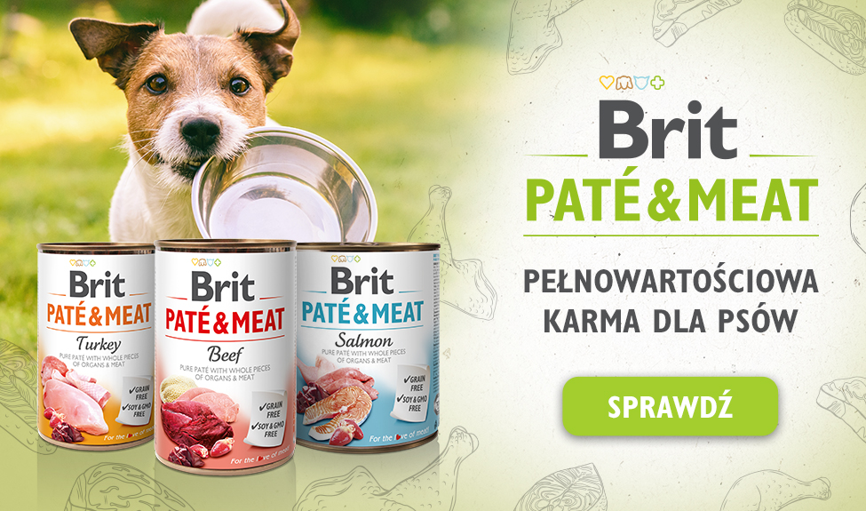 Brit Pate Meat - karmy mokre dla psów