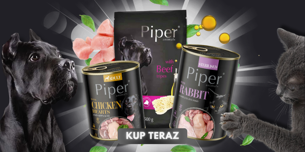 Piper mokra karma dla psa i kota 