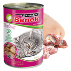 BENEK Chunks Karma mokra dla kota mix smaków 24 x 415g Bezzbożowa