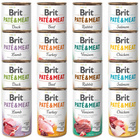 Brit Pate & Meat 16 x 400g Mix mokra karma dla psa