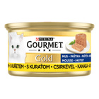 PURINA Gourmet Gold karma mokra dla kota mus Kurczak 85g