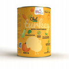 Syta Micha Chef karma mokra dla psa Indyk z warzywami 12 x 400g