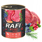 DOLINA NOTECI RAFI Karma mokra dla psa mix smaków 12 x 800g Bezzbożowa