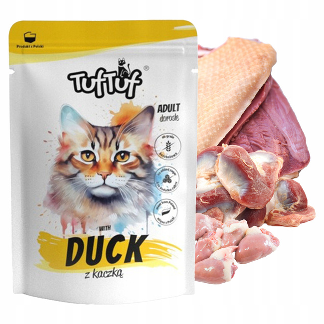 DOLINA NOTECI + TUF TUF Saszetka Karma mokra dla kota mix smaków 40 szt