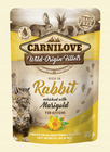 CARNILOVE CAT POUCH Królik z Nagietkiem karma mokra dla kociąt 85g bez zbóż