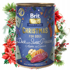 BRIT CHRISTMAS Mono Protein mokra karma dla psa mix smaków 24 x 400g