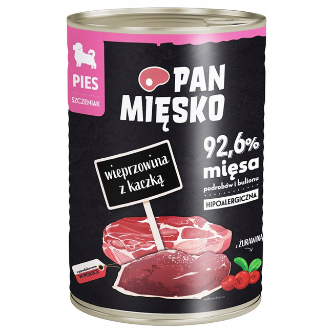 Pan Mięsko mokra karma dla szczeniąt Mix 36 x 400g