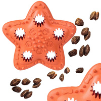 BARRY KING Gwiazda na przysmak dla psa Zabawka pomarańczowa 12,5 cm