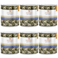 Perro Gourmet Monobiałkowa karma mokra dla psa Kangur z dynią 6 x 800g
