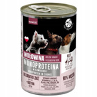 PET REPUBLIC Mono Protein kawałki Wołowina karma dla psa mokra 10 x 400g