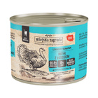 WIEJSKA ZAGRODA Karma mokra dla kota Indyk Łosoś 200g Bezzbożowa