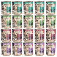 WIEJSKA ZAGRODA Leśne smaki Mokra karma psa Mix Smaków 20 x 800g bez zbóż