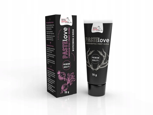 Syta Micha Pastelove pasta mięsna dla psa wieprzowina burak 75g