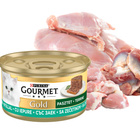 PURINA Gourmet Gold karma mokra dla kota mix smaków 8 x 85g