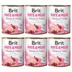 Brit Pate & Meat 6 x 800g Puppy mokra karma dla szczeniąt
