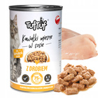 TUF TUF Karma mokra dla kota KAWAŁKI W SOSIE MIX 24x415g