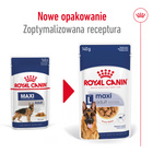 ROYAL CANIN Maxi Adult karma mokra w sosie dla psów dorosłych 10 x 140 g