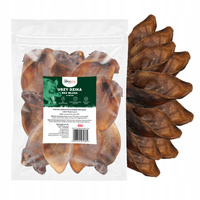 Przysmak dla psa Ucho Dzika bez włosa 10 szt GACZOO naturalny gryzak