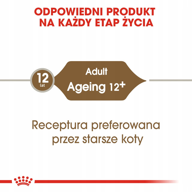ROYAL CANIN Ageing +12 karma mokra w sosie dla kotów dojrzałych 12 x 85 g