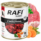 Dolina Noteci Rafi Classic karma mokra dla psa mix smaków 24 x 800g
