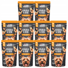 PAN MIĘSKO Kawałki w sosie Indyk Kaczka karma dla psa mokra 10 x 150g