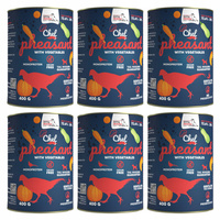 Syta Micha Chef karma mokra dla psa Bażant z warzywami 6 x 400g