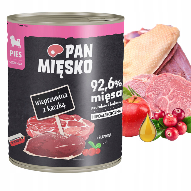Pan Mięsko mokra karma dla szczeniąt Mix 12 x 800g