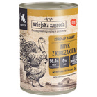 WIEJSKA ZAGRODA Karma mokra dla Kociąt Mix smaków 24 x 400g bezzbożowa