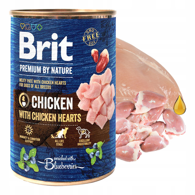 Brit By Nature 400g Chicken mokra karma dla psa