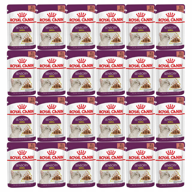 ROYAL CANIN Sensory Smell Gravy karma mokra w sosie dla kota 24 x 85g