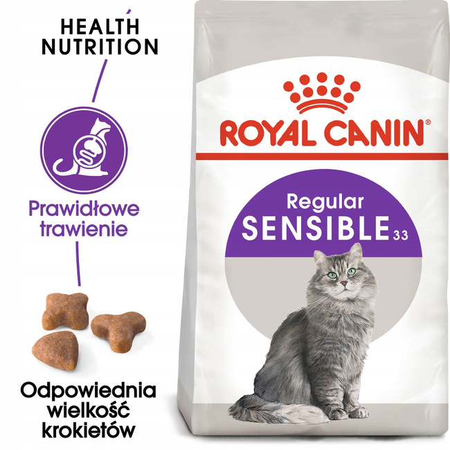 ROYAL CANIN Sensible 33 karma sucha dla kotów dorosłych 4 kg