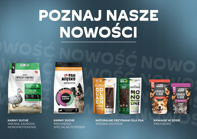 WIEJSKA ZAGRODA COLLAGEN Ciasteczka kolagenowe przysmak dla psa Sarna 90g