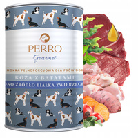 PERRO Gourmet Karma mokra dla psa Koza z batatami 400g