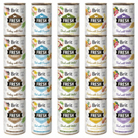 BRIT FRESH Karma mokra dla psa mix smaków 20 x 400g