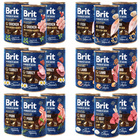 Brit By Nature 18 x 400g Mix mokra karma dla psa