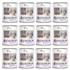 RAW PALEO Karma mokra dla psa Mono Kaczka 12 x 800g Bezzbożowa