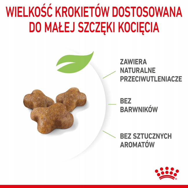 ROYAL CANIN Kitten karma sucha dla kociąt od 4 do 12 miesiąca życia 0,4 kg