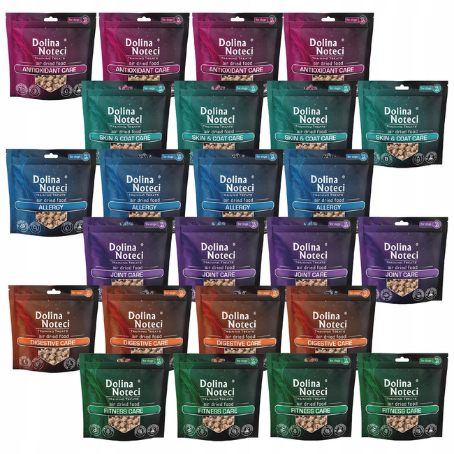 DOLINA NOTECI Treserki dla psa Training Treats przysmaki mix 24 x 130g