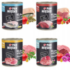 Pan Mięsko karma dla psa mokra 4 x 800g Mix