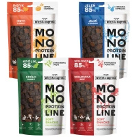 WIEJSKA ZAGRODA MONOPROTEIN miękki smakołyk przysmak dla psa mix 4 x 115g