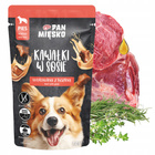 Pan Mięsko Kawałki w sosie mokra karma dla psa mix 32 x 150g
