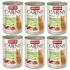 ANIMONDA Carny karma mokra dla kota Kurczak Indyk Królik 6 x 400g