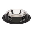 BARRY KING MISKA na Gumie Nadruk Czarna 0,25l