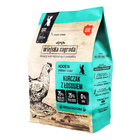 WIEJSKA ZAGRODA KARMA SUCHA DLA KOCIĄT JUNIOR 400G KURCZAK ŁOSOŚ 