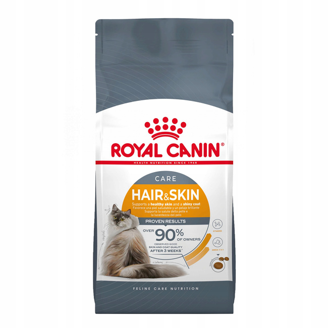 ROYAL CANIN Feline Care Nutrition Relaunch - Hair & Skin Care - Dry 10 kg