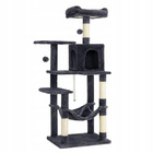 Drapak dla kota Gaczoo duży wieża legowisko ciemny szary 55 x 45 x 143 cm