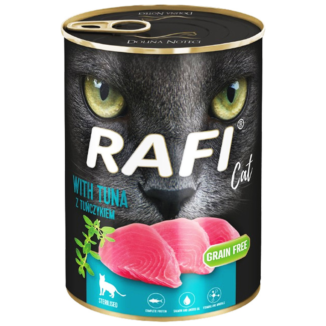 RAFI CAT Karma mokra dla kota Tuńczyk 400g