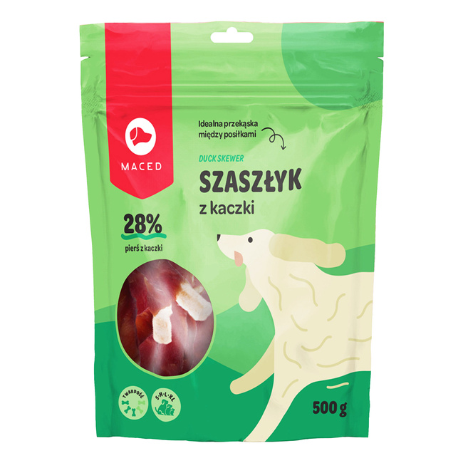 Maced Pałeczki Wołowe z Kaczką przysmak dla psa 500g